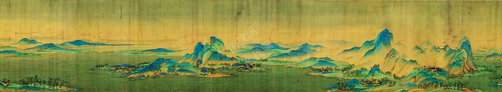 宋-王希孟-千里江山-绢本-51x1285_03