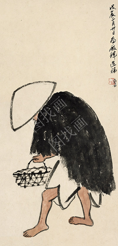 齐白石 人物卷 (49) 24x50cm