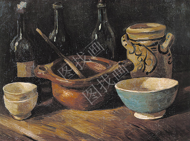 梵高-静物1885