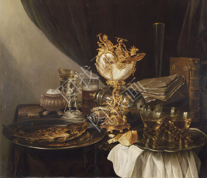 Still Life with a Nautilus Cup