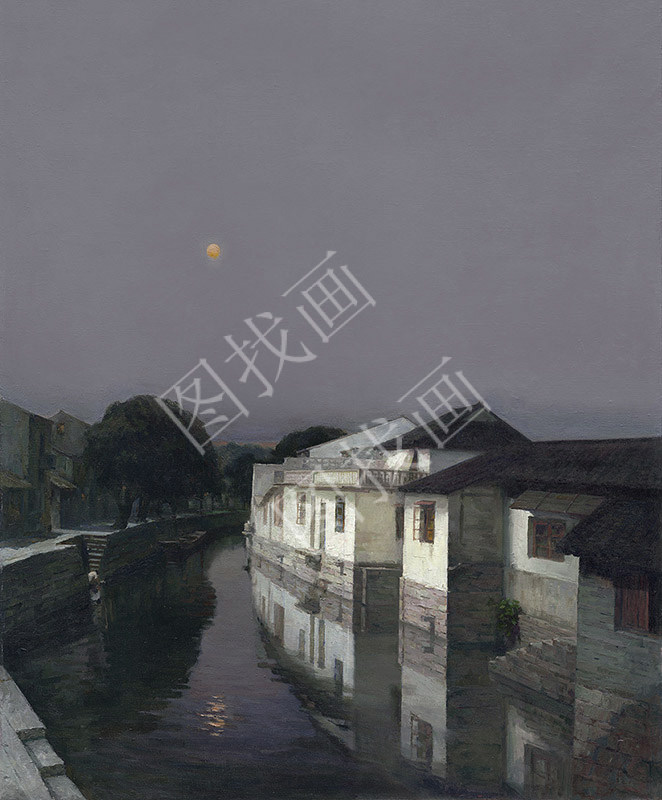 近现代-张祖英-梦故乡-100x125cm