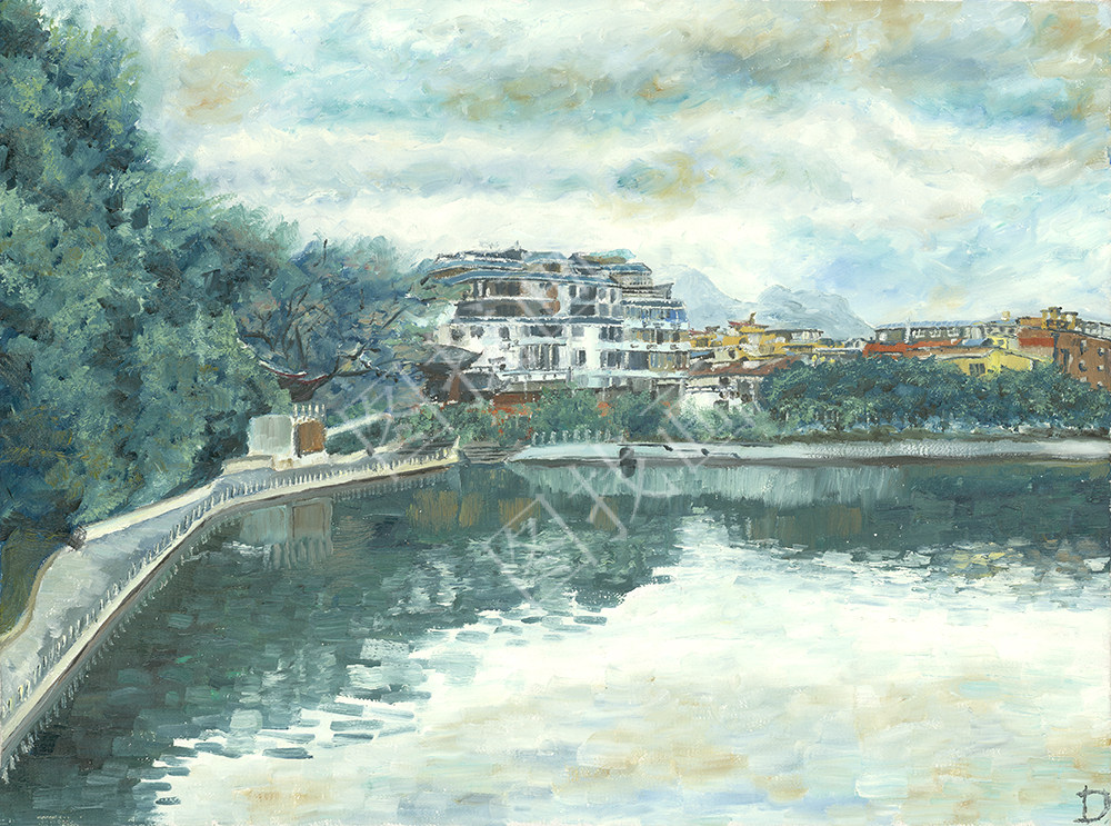 （3） 狄吉华 雨后 30x40cm